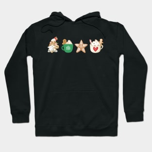 Festive Gingerbread Cookie Shirt Hoodie